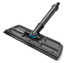 Gardena Cleansystem Fensterwischer, Fensterreiniger mit Mikrovlies und Abziehlippe Produktbild