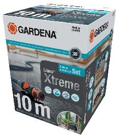 Gardena Textilschlauch Liano? Xtreme 1/2", 10 m Set + Indoor-Adapter Produktbild