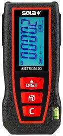 SOLA Laser-Entfernungsmesser METRON 20 mit Gürteltasche Produktbild