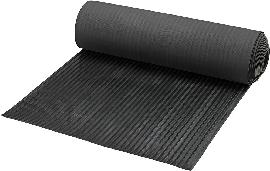 fortis Werkzeuge Leistenmatte PRO schwarz 6mm 1,0x10m Produktbild