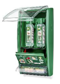 CEDERROTH Augenspülstation, inkl 2 x 500 ml Flaschen Produktbild