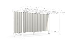 WSM QUALITÄT IN METALL Rückwand Produktbild