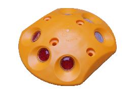 TEMKA Markierungsnagel 12004 MG gelb m. Reflektoren Produktbild