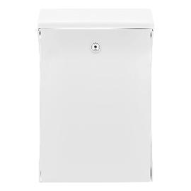 BURG WÄCHTER GA-Briefkasten, Swing 4905 W, Kunststoff, weiß matt Produktbild