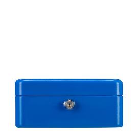 BURG WÄCHTER OB-Geldkassette, mit Hartgeldeinsatz, Money 5020, Stahlblech blau Produktbild