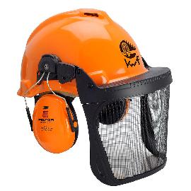 3M Kopfschutzkombi G3000,FPA H31 Kapselgehörschutz, FH1 Halterung, 5C Netzvisier Produktbild