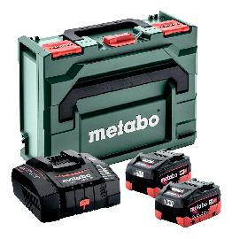 metabo Basic-Set 2 x LiHD 8,0 Ah ASC 290 +metaBOX 145 (685303000) Produktbild