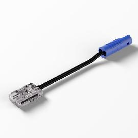 Halemeier Anbauleuchte-Einspeiser, Versa, für Abschnitte, max. 72W, L 1800mm Produktbild