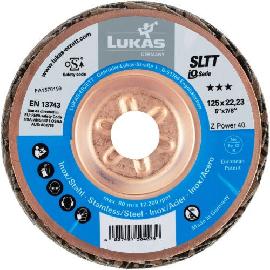 LUKAS Fächerschl.Scheibe 125mm K40 INOX ZK Produktbild