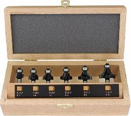 FISCH Abrundfräser-Satz HM 6tlg. Schaftdurchm. 8mm Produktbild