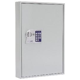ROTTNER Schlüsselschrank, S 50, batteriebetriebenes Elektronikschloss, DR lichtgrau Produktbild