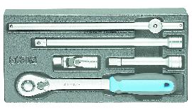 GEDORE 1500 ES-1993U-20 Zubehör für Steckschlüsseleinsätze 1/2" in 1/3 ES-Modul Produktbild