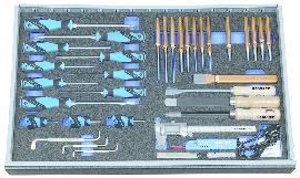 GEDORE 2005 CT4-2160-119 Werkzeugsortiment in Check-Tool-Modul 36-teilig Produktbild