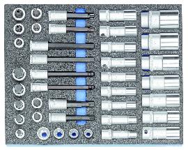 GEDORE Werkzeugmodul CT2/4 Steckschl.eins.1/2" Produktbild