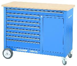 GEDORE 1504 XL 1710 Rollwerkbank 1,25 m breit Produktbild