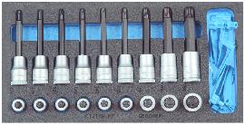 GEDORE Satz Schraubendrehereinsätze 1/2" in 1/3 Check-Tool-Modul Produktbild