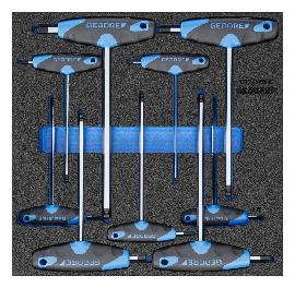 GEDORE Werkzeugmodul CT2/3 Winkelschr.dr. 6kt. Produktbild