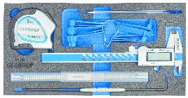 GEDORE 1500 CT1-711 Mess-Sortiment in Check-Tool-Modul Produktbild