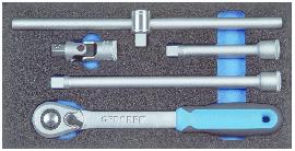 GEDORE Werkzeugmodul 1/3 Antrieb 1/2" fe in Gedore Produktbild