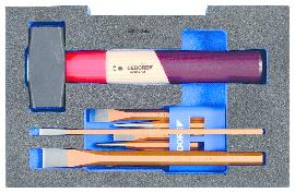 GEDORE 1100 CT1-350 Meißel-Sortiment in 1/2 L-BOXX 136 Modul Produktbild