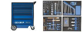GEDORE Werkzeugwagen mit Werkzeugsortiment Produktbild