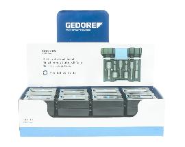 GEDORE VS 666-006 Display mit 16x Bit-Box Steckschlüssel Produktbild