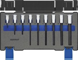 GEDORE Schraubendreher-Einsätze Satz 1/4" + 3/8" TX-Plus 10-teilig Produktbild