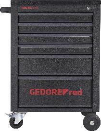 GEDORE R20152006 Werkstattwagen Black MECHANIC 6 Schubladen Produktbild