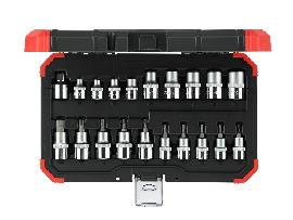 GEDORE R68003020 Steckschlüssel-Satz 1/2" TX 20-teilig Produktbild