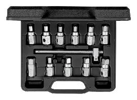 GEDORE R15553004 Öldienstschlüssel-Satz Q-Griff 3/8" 12-teilig Produktbild