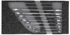 GEDORE R22150001 Doppelmaulschlüssel-Satz 2/6 CT-Modul 8-teilig Produktbild