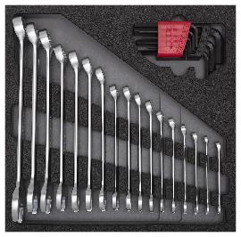 GEDORE R22250000 Ringmaulschlüssel-Satz 4/6 CT-Modul 26-teilig Produktbild