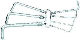 GEDORE S 42-07 Winkelschraubendreher-Satz am Ring 7-teilig 2-8 mm Produktbild