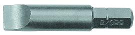 GEDORE Schraubendreherbit 1/4", Vorteilspack für Schlitzschrauben Produktbild