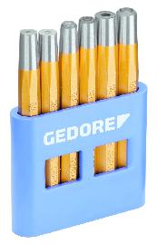 GEDORE 125 B Nietzieher und -kopfsetzer Satz 6-teilig Produktbild