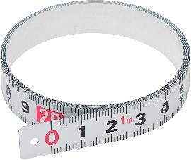 Tajima Bandmaß selbstklebend LNR 1m x 13mm Produktbild