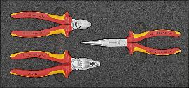 KNIPEX Werkzeugmodul 1/3 Zangen VDE Produktbild