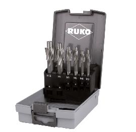 RUKO Flachsenker-Set D373 HSS fein, 6 tlg. Produktbild