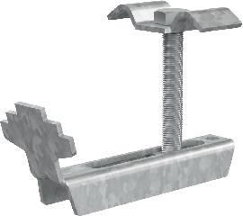 MEA Halteklammer verz Höhe 30mm Produktbild