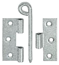 VORMANN Theaterbereich-Kulissenscharnier,B55xH70mm,geschlagen,verzinkt Produktbild