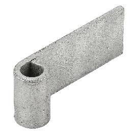 VORMANN Tor-Anschweißband, Eisen blank, zum Anschweißen,L 100mm,H 45mm,S 6mm Produktbild