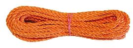 VORMANN Polypropylen Seil gedreht 10mm orangeTragfähigkeit 180kg Produktbild