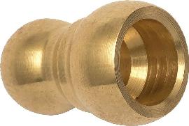 LOC-LINE Messing-Kugeladapter 14mm 1/4" Produktbild