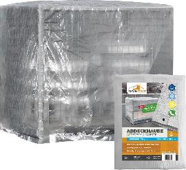 RAINEXO Abdeckhaube - Gitterbox Silbergr au Produktbild