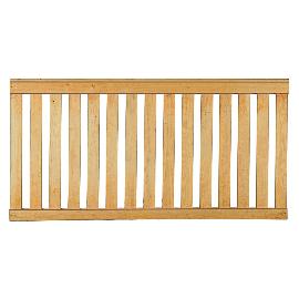 Neutral ANTONIO-Rahmenzaun Eiche 180x90cm glatt Produktbild