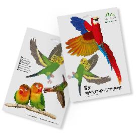 Gardigo Vogel-Silhouetten exotische Vögel Produktbild