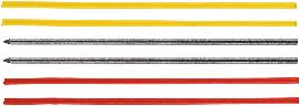 edding f.8880 Tiefloch Baumarker gelb, rot, graphit Produktbild