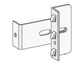 hofe Wandverankerung Edelstahl f. Edelstahlregale Produktbild