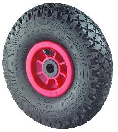 BS ROLLEN Luftrad D15, Stollenprofil, schwarz Produktbild