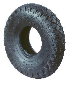 BS ROLLEN Handw.-Ersatzdecke für Lufträder,Rad Ø 260mm, D50, Gummi schwarz Produktbild